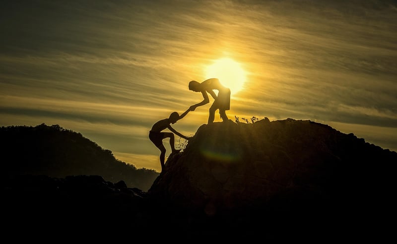 Rock Climbing in Nature